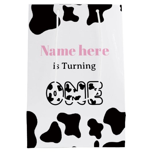 Gift Bag Mittlere Geschenktüte (Rückseite)