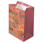 Gift Bag Mittlere Geschenktüte (Vorderseite Schrägansicht)