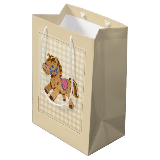 Gift Bag Mittlere Geschenktüte (Rückseite Schrägansicht)