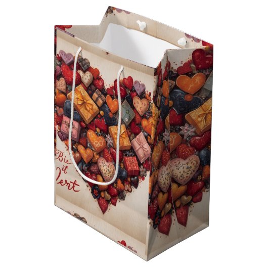 Gift Bag Mittlere Geschenktüte (Vorderseite Schrägansicht)