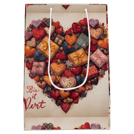 Gift Bag Mittlere Geschenktüte (Rückseite)