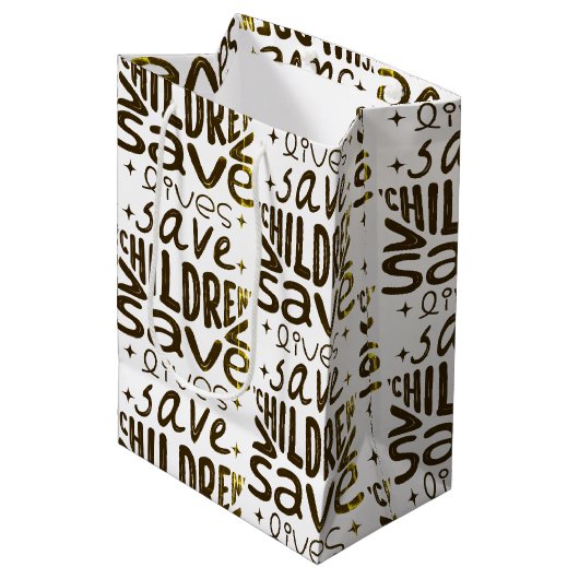 Gift Bag Mittlere Geschenktüte (Vorderseite Schrägansicht)