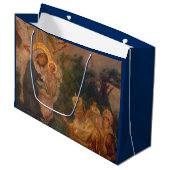 GIFT BAG NATIVITY RENAISSANCE MALKEN GROßE GESCHENKTÜTE (Vorderseite Schrägansicht)