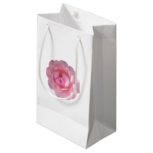 GIFT BAG ROSE ART&DESIGN STIL KLEINE GESCHENKTÜTE (Vorderseite Schrägansicht)
