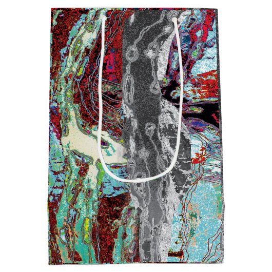 Gift Bag – Strata Pulse Mittlere Geschenktüte (Rückseite)