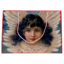 GIFT BAG VINTAGE ANGELEGENHEITEN IN REDS UND BLUES