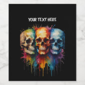 Gift Bag Weinetikett (Einzelnes Label)