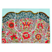 GIFT-BAGS CHINESISCHE PATTERN CUSTOM-DESIGN GROßE GESCHENKTÜTE (Vorderseite)