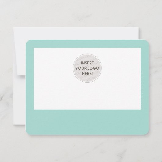 GIFT-BESCHEINIGUNG Moderne Geschäftspalette (Rückseite)