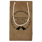 Gift-Beutel für primitive Krähen Kleine Geschenktüte (Vorderseite)