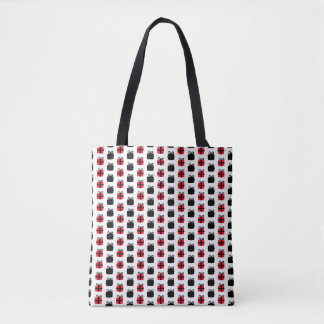 gift box design tote bag shopping tasche