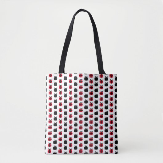 gift box design tote bag shopping tasche (Vorderseite)