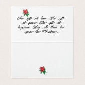 Gift Cards : Merry Christmas (Innenseite Aufgefaltet)