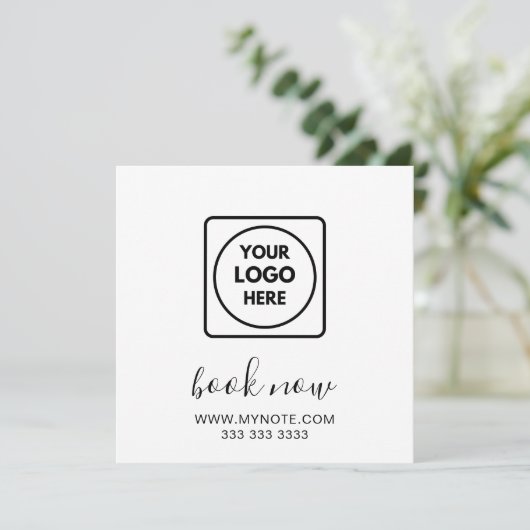 Gift Certificate Pros Business Note Card (Stehend Vorderseite)