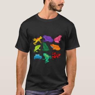 Gift D Frösche Amphibien Exotische Tierfarbe für T-Shirt