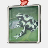 Gift-Dart-Frog (Dendrobates auratus) Cahuita Ornament Aus Metall (Links)