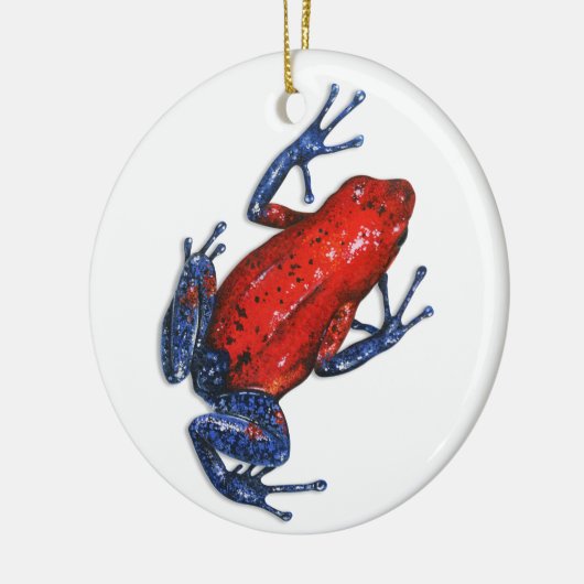 Gift Dart Frog Ornament (Links)