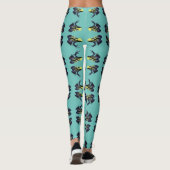 Gift-Dart-Frosch-Leggings Leggings (Rückseite)