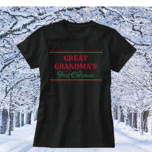 GIFT ES! Das erste Weihnachtsfest im Shirt der Gro