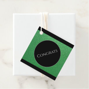 Gift-FavorTag -Imitate Glitzer Glückwunsch Geschenkanhänger
