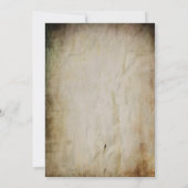 Gift-Flaschen-Halloween-Party-Einladung Einladung (Rückseite)