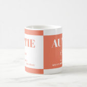 Gift for Auntie with Names Kaffeetasse (Mittel)