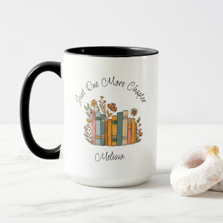 Gift For Book Lover One More Chapter Mug, Book Lov Tasse