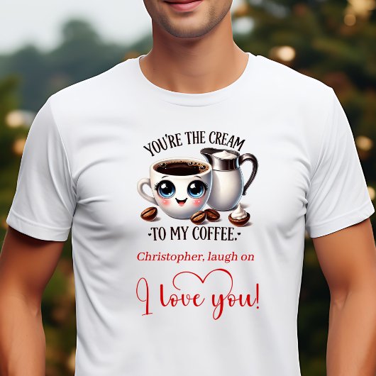 Gift for Boyfriend Funny Food Valentine Men Shirt