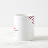 Gift For Couples Wedding personalized photo Kaffeetasse (Mittel)
