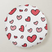 Gift For Couples Wedding personalized photo Rundes Kissen (Rückseite)