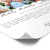 Gift for Dad And Grandpa from Kids and Grandkids Poster (Ecke)