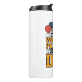 Gift for Dad - Funny Sporty Dad Design Thermosbecher (Nach links gedreht)