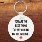 Gift for Friends, Couple Keychain Schlüsselanhänger (Rückseite)