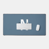 Gift for Girls – Personalized N with Name Naomi  Schreibtischunterlage (Tastatur & Maus)