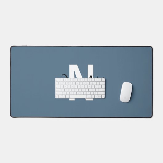 Gift for Girls – Personalized N with Name Naomi Schreibtischunterlage (Tastatur & Maus)