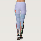 Gift for guitarist friend leggings (Rückseite)