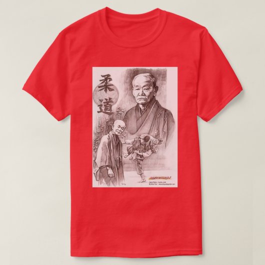 Gift For Men Karate Judo Jigoro Kano T-Shirt (Design vorne)