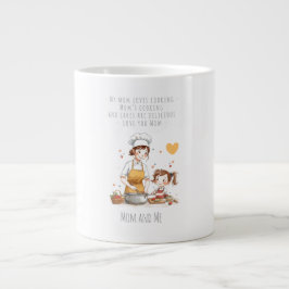 Gift for Mom, Every day with Mom,Best Mom Ever Jumbo-Tasse