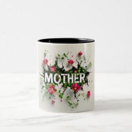 Gift for Mom for Mother's Day or Birthday Gift Zweifarbige Tasse