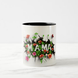 Gift for Mom for Mother's Day or Birthday Gift Zweifarbige Tasse