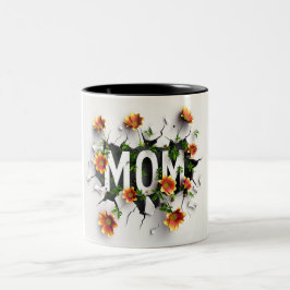 Gift for Mom for Mother's Day or Birthday Gift Zweifarbige Tasse