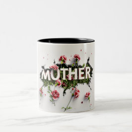 Gift for Mom for Mother's Day or Birthday Gift Zweifarbige Tasse