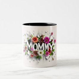 Gift for Mom for Mother's Day or Birthday Gift Zweifarbige Tasse