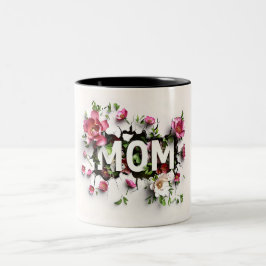 Gift for Mom for Mother's Day or Birthday Gift Zweifarbige Tasse