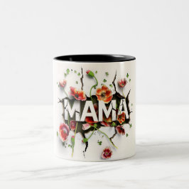 Gift for Mom for Mother's Day or Birthday Gift Zweifarbige Tasse