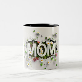 Gift for Mom for Mother's Day or Birthday Gift Zweifarbige Tasse