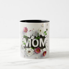 Gift for Mom for Mother's Day or Birthday Gift Zweifarbige Tasse