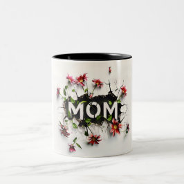 Gift for Mom for Mother's Day or Birthday Gift Zweifarbige Tasse