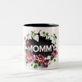 Gift for Mom for Mother's Day or Birthday Gift Zweifarbige Tasse