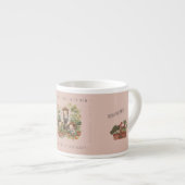 Gift for Mom, Gardening, Fun activities with Mom. Espressotasse (Vorderseite Rechts)